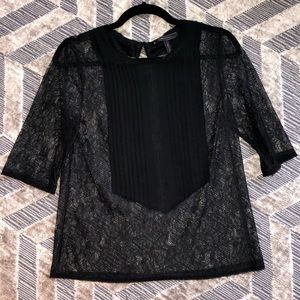 Bcbg Maxazria lace shirt